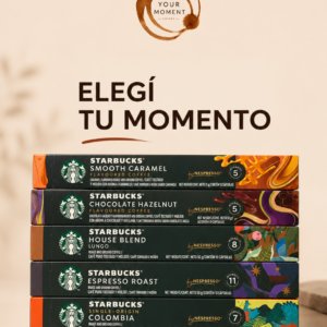 Café Starbucks en Cápsulas x 10 - Varios Sabores